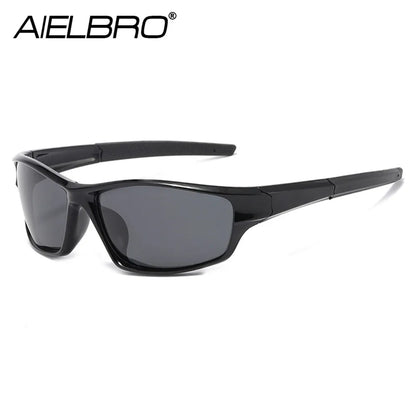 AIELBRO Men'S Sunglasses Cycling Sunglasses Outdoor Sports Sunglasses Eyewear Cycling Polarized Glasses Sunglasses for Men