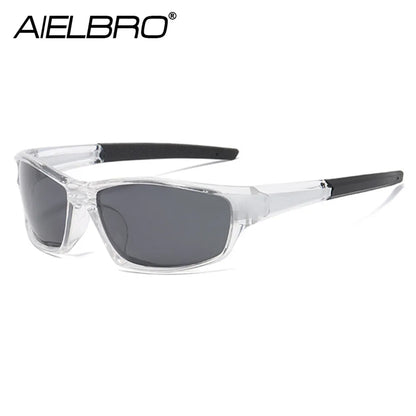 AIELBRO Men'S Sunglasses Cycling Sunglasses Outdoor Sports Sunglasses Eyewear Cycling Polarized Glasses Sunglasses for Men